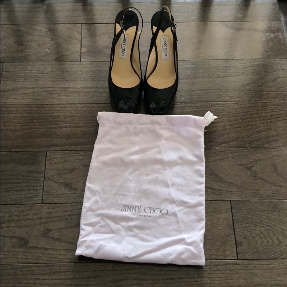 Jimmy choo stiletto with original bag